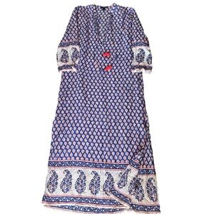 J. Crew super lightweight cotton flowing dress xxs